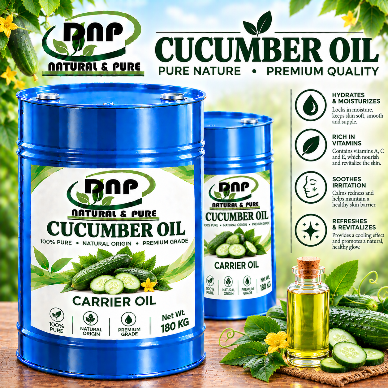 Cucumber Oil